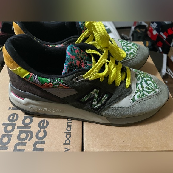 New Balance 998 festival pack size 8mens/9.5 womens “woodstock” made in the usa - Picture 4 of 7